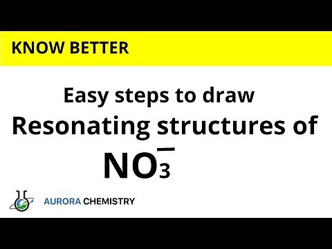 Resonance structures of NO3 - ( Nitrate ion)