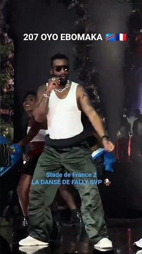 207 performance Fally Ipupa stade de France 🦅🇨🇩🇲🇫 #concertfallystadedefrance
