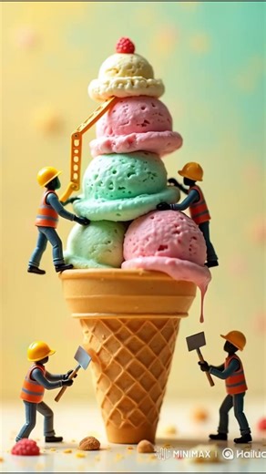 Building the World's Tallest Ice Cream Tower