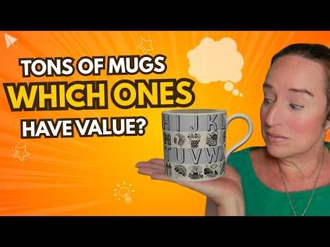 Thrift Store Mug Hunt: What's Actually Worth Reselling?