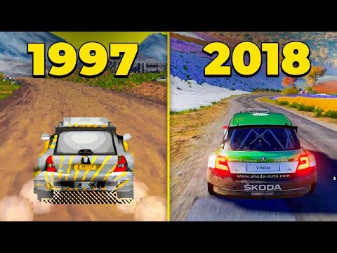 Evolution of V-RALLY Games (1997-2018)
