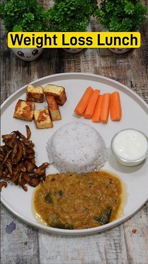 Weight Loss Lunch Plate 9/100| High Protein Vegetarian Lunch | Episode 9 | Easy Healthy Meal