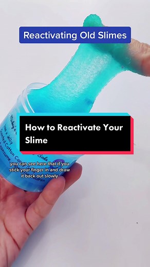 How to Fix Old Slime: The One Finger Test Method Revealed