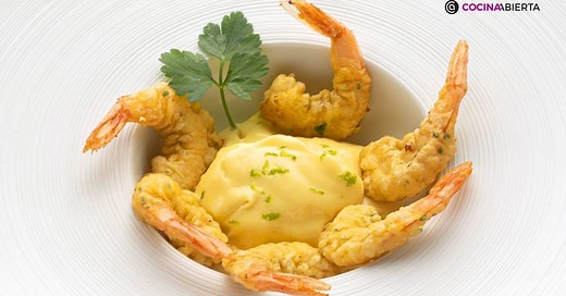 Gambas a la gabardina, la receta rápida de Karlos Arguiñano