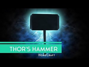 How to Make Thor's Hammer / Mjolnir // HomeCraft