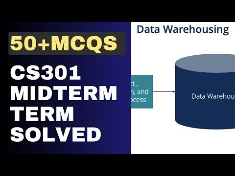 CS301 MIDTERM SOLVED MCQS[50+ MCQs]