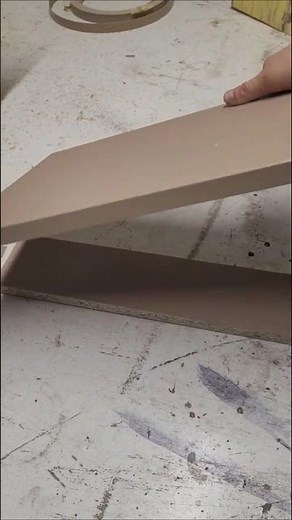 Jak okleić płytę meblową #oklejanie #płyta #diy #ytshorts