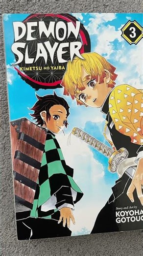 Demon slayer manga vol 1 to 6 #anime #demonslayer #manga