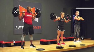 GET MUSCLE STRONG AND MOVEMENT STRONG with Group Power! This strength training experience combines traditional strength training with functional exercises and the revolutionary science of Loaded Movement Training. | MOSSA Let's Move