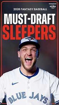Top 3 Fantasy Baseball Sleepers for 2026! #shorts