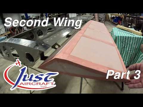 Working on the Second Wing (Part 3) - Just SuperSTOL Wing Build Series
