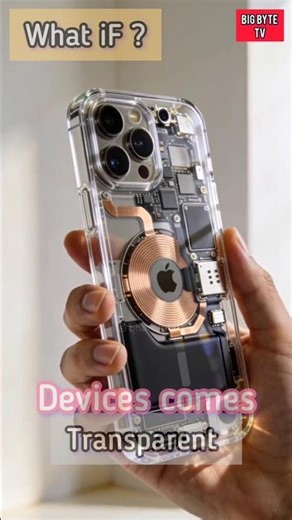 Transparent Devices? #shorts #transparency #transparent