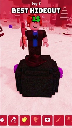 Best Hideout 1$ vs 1000$ in 99 Nights in the Forest - Roblox