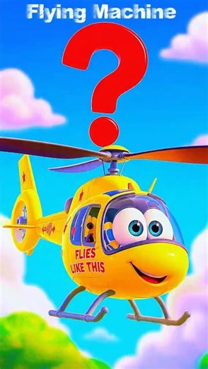 Look! A Flying Helicopter! ✈️ | For Toddlers