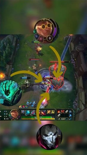 “Insane Lee Sin Dive” #leagueoflegends #riotgames