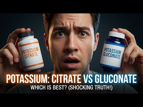Why Potassium Comes In Different Forms Citrate vs Gluconate