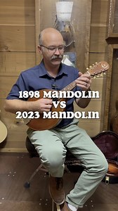 4.1K views · 3.9K reactions | Oldest Gibson Mandolin vs Newest Gibson Mandolin. 125 YEARS LATER!!! #mandolin #mandolinmonday #gibsonmandolin #oldinstruments #vintageinstruments | The Acoustic Shoppe | Facebook