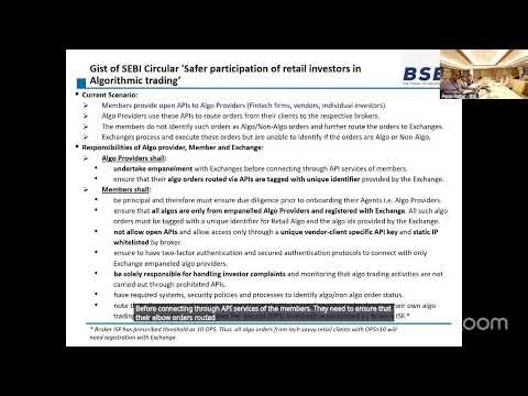 BBF Webinar on Retail Algo with BSE