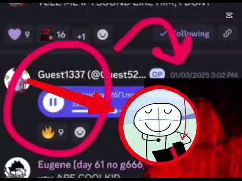 Animatic in forsaken discord server irl caught in 4k/j