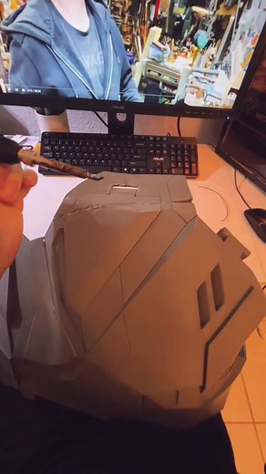 PLA Welding Tip! #ironman #cosplay #marvel #3dprinting #3dprintingtips #ethanmakes3d