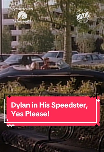 Dylan's Iconic Speedster Moments from Beverly Hills 90210