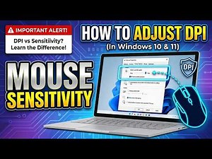 How To Set Mouse DPI & Sensitivity | Best Settings For Gaming & Work (2026)