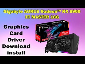 How to Download & Install Drivers for AORUS RX 6700 XT ELITE 12G (Windows 10/11)