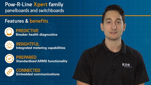 Pow-R-Line Xpert panelboard and switchboard family introduction - Eaton videos