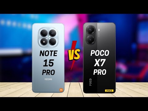 Redmi Note 15 Pro vs Poco X7 Pro