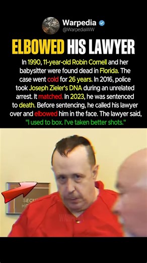 He Elbowed His Lawyer Before Getting Death Sentence #shorts