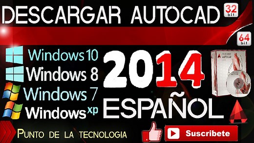 Como descargar,instalar y activar AutoCAD 2014 32 & 64 bits en español (windows 7,8,8.1,10)