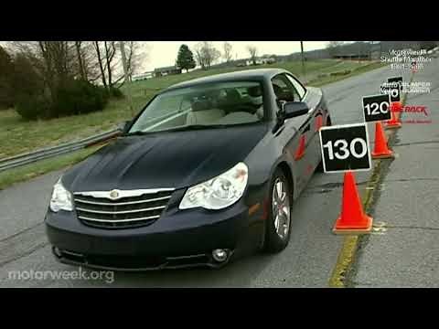 Motorweek 2008 Chrysler Sebring Convertible Road Test