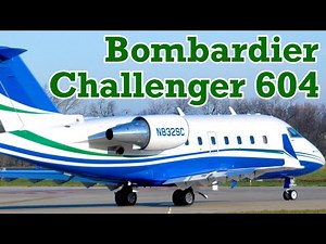 Bombardier Challenger 604 Takeoff