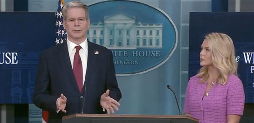 WATCH LIVE: White House press briefing with Scott Bessent and Kelly Loeffler