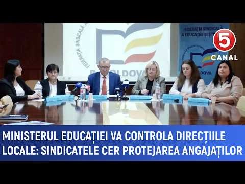 Ministerul Educației va controla direcțiile locale: Sindicatele cer protejarea angajaților