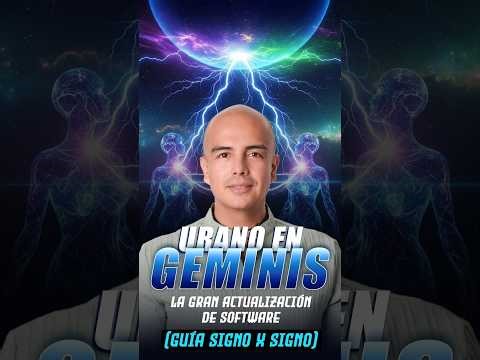 Urano en Géminis (2026-2033) El rayo inesperado⚡ sobre la piedra inamovible, para cada Signo 🧠✨