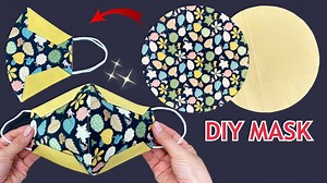 48K views · 1.7K reactions | Very Easy New Style 3D Mask! Diy Breathable Face Mask Easy Pattern Sewing Tutorial | | P&K Handmade | Facebook