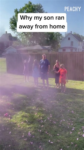 He did NOT want a sister! 😱 #gender #reveal #fails #funny #shorts