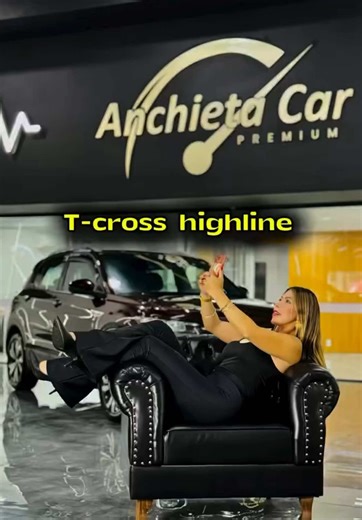 🚙 VOLKSWAGEN T-CROSS HIGHLINE TSI ◼️ Ano: 2021 ◼️ KM: 82.457 ◼️ Valor: R$112.990.00 • Destaques: • Motor 1.4 TSI turbo — forte, ágil e econômico na medida certa • Câmbio automático de 6 marchas — conforto e trocas suaves • Versão Highline — topo de linha, completo de verdade • Painel digital (Active Info Display) — tecnologia e modernidade no dia a dia • Central multimídia com conectividade (Android Auto e Apple CarPlay) • Ar-condicionado digital — mais conforto interno • Direção elétrica — lev