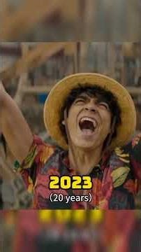 Iñaki Godoy through the years #luffy #inakigodoy #onepiece #evolution #evolutionchallenge #stay