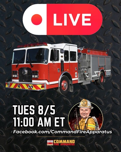 2K views | Join our Sales Manager Jared Sells Firetrucks as he goes LIVE tomorrow at 11AM to give you an exclusive walkaround of the 2000 KME 1250/1000 Stainless Steel Rural Pumper. | Command Fire Apparatus LLC - Used Fire Trucks | Facebook