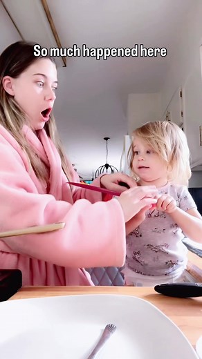 Toddler Hands Me a Knife — Hilarious Safety Moment