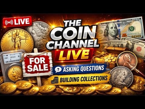 FIRST HOUR MORNING SHOW ON YOUTUBE!!! #coin #coincollecting #collection #questions