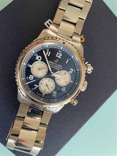 FS: Breitling Navitimer 8 B01 Chrono 43 Blue Full Set