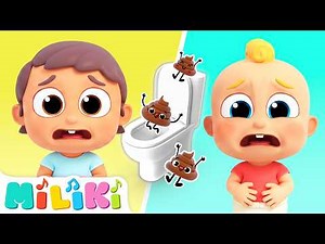 Go to the Potty, Now! 🚽 Potty Training Song | Miliki Family - Kids Songs & Nursery Rhymes