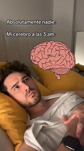 2.3M views · 51K reactions | Mi cerebro a las 3 am 易 #comedia #cerebro #noche | Saúl Tijeras | Facebook