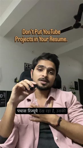 Sachin Kr. Shukla on Instagram: "Projects Idea that get you hired in 2026. Actually there are no project ideas that get you hired. LET ME EXPLAIN - 1. A Non-tech HR will call you to process your CV so they don’t care about “AI Enabled” App 2. Then it goes to hiring manager - They’re too smart to understand that how did you build that project. Projects build your reputation. I built a startup in college and Interviewers do ask me about it even after 5.5 years. Build something that you find intere