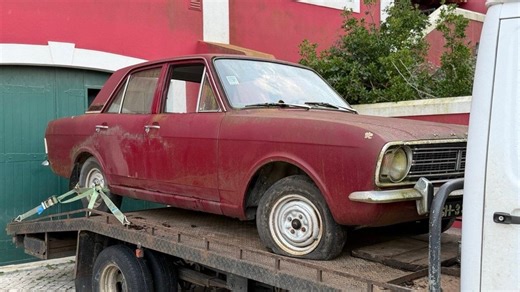 1969 Ford Cortina Red Manual in Portugal - For Sale | Car...