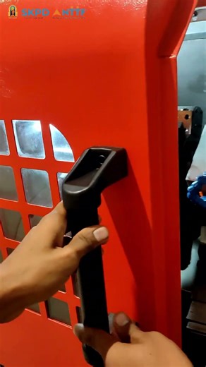 Skill India in Motion! SKPD NTTF Trainee Operating CNC Machine 💡