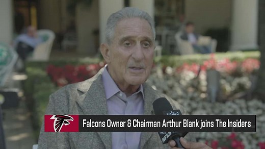 Arthur Blank talks to Steve Wyche about the recent conversation he had about Cousins' future | 'The Insiders'